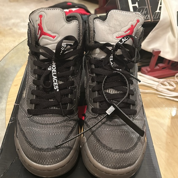 Jordan 5 off white muslin (Chas) - Picture 5 of 8